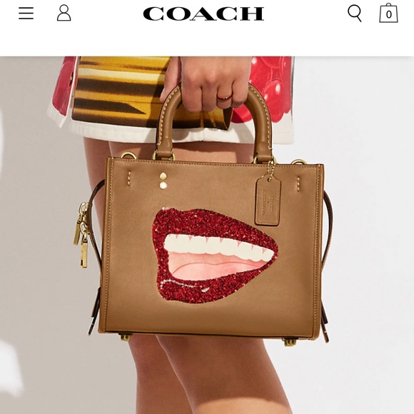 NWT!💋😍 Coach X Tom Wesselmann Rogue 25 - Picture 7 of 7